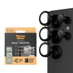 PANZERGLASS Hoops Lens Protector Galaxy S25 Ultra, black