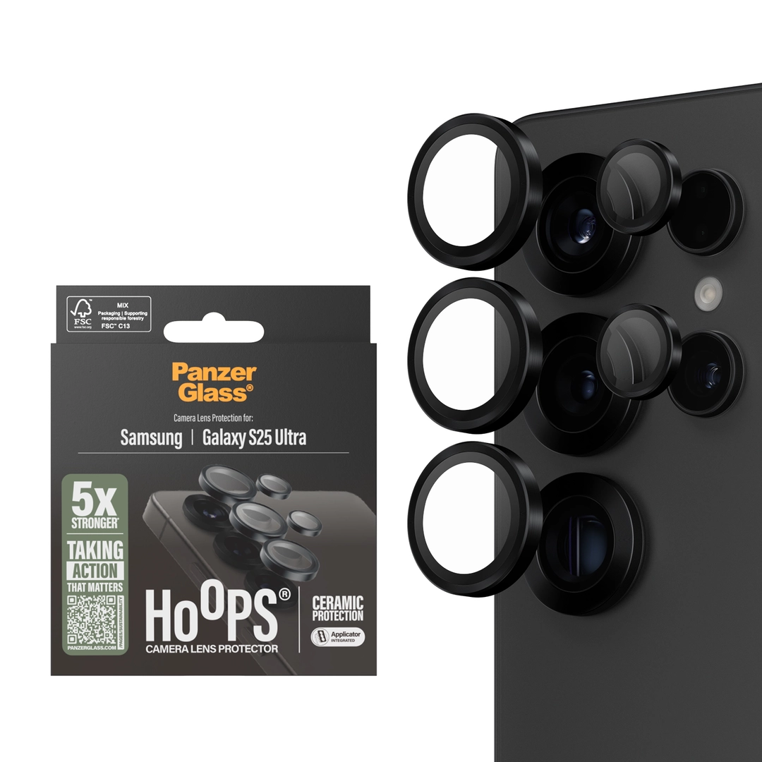 PANZERGLASS Hoops Ceramic Lens Protector Galaxy S25 Ultra