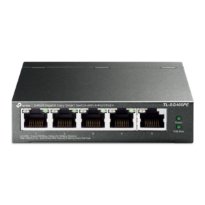 TP-LINK TL-SG105PE 5-Port Gigabit Smart Switch 4-Port PoE+