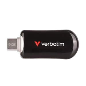 VERBATIM Plectra USB-C Flash Drive Black 64GB