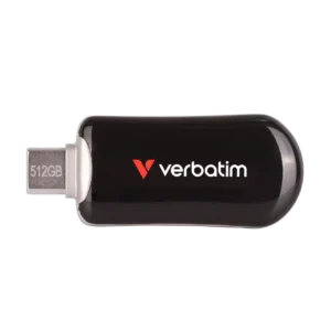 VERBATIM Plectra USB-C Flash Drive Black 512GB
