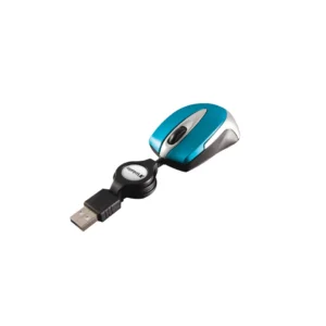 VERBATIM Go Mini Optical Travel Mouse Caribbean Blue