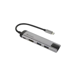 VERBATIM USB-C Multiport Hub USB 3.1 GEN1 3.0x2 HDMI RJ45