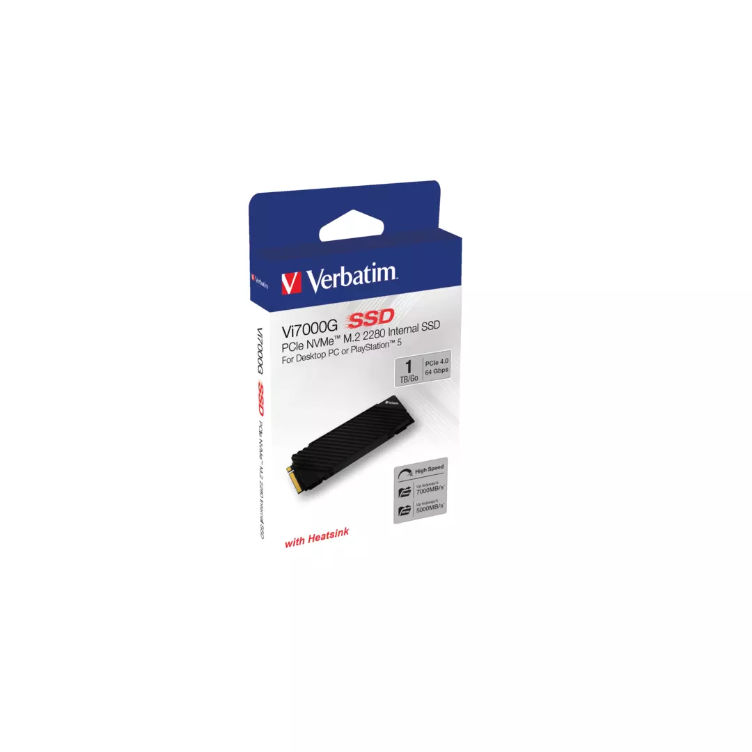 VERBATIM VI7000G PCIE NVME M.2 SSD 1TB - Bild 4