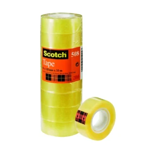Scotch 508 Tape 15mmx33m transparent tower (10)