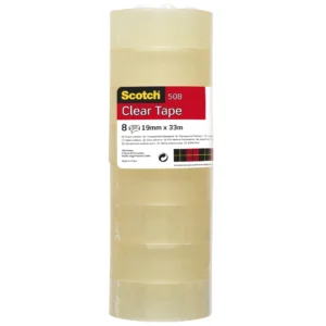 Tejp Scotch 508, 33 m x 19 mm transparent