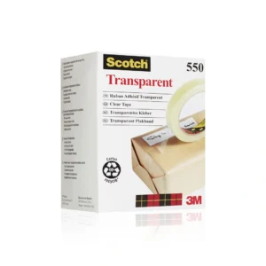 Tejp Scotch transparent 550, 66 m x 19 mm