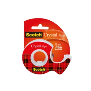 Tejp Scotch kristallklar 600, 10mx12mm, (1210D)
