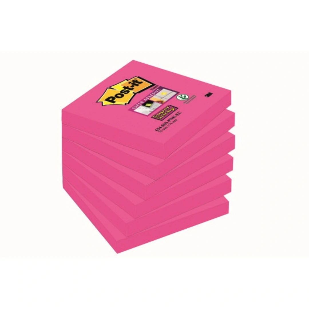 Post-it SS-Notisar 76x76 rosa