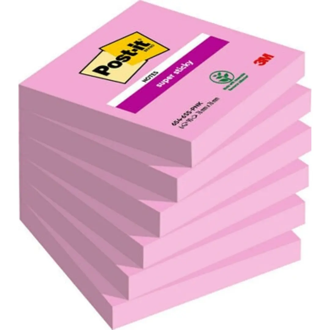 Post-it SS-Notisar 76x76 rosa - Bild 2
