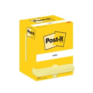Post-it Notisar 76x102 gul (12)