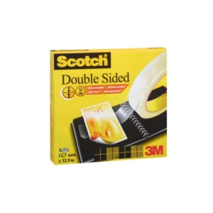 Tejp Scotch dubbelhäftande 665, 33 m x 12 mm