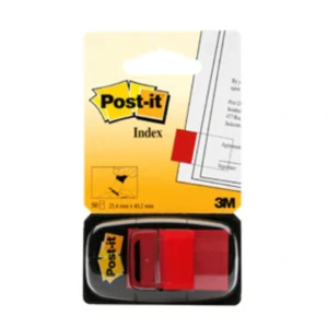 Post-It Märkflik 25,4x43,5 röd