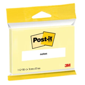 Post-it Canary Yellow 76x127 100sh