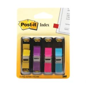 Post-It Märkflik 11,9x43,1 ass. neon (4)