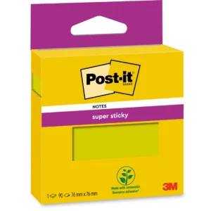 Post-it SS gröna 76x76 90sh
