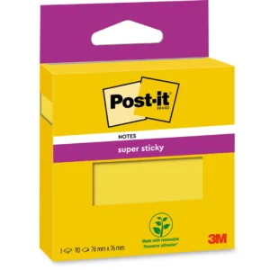 Post-it SS gula 76x76 90sh