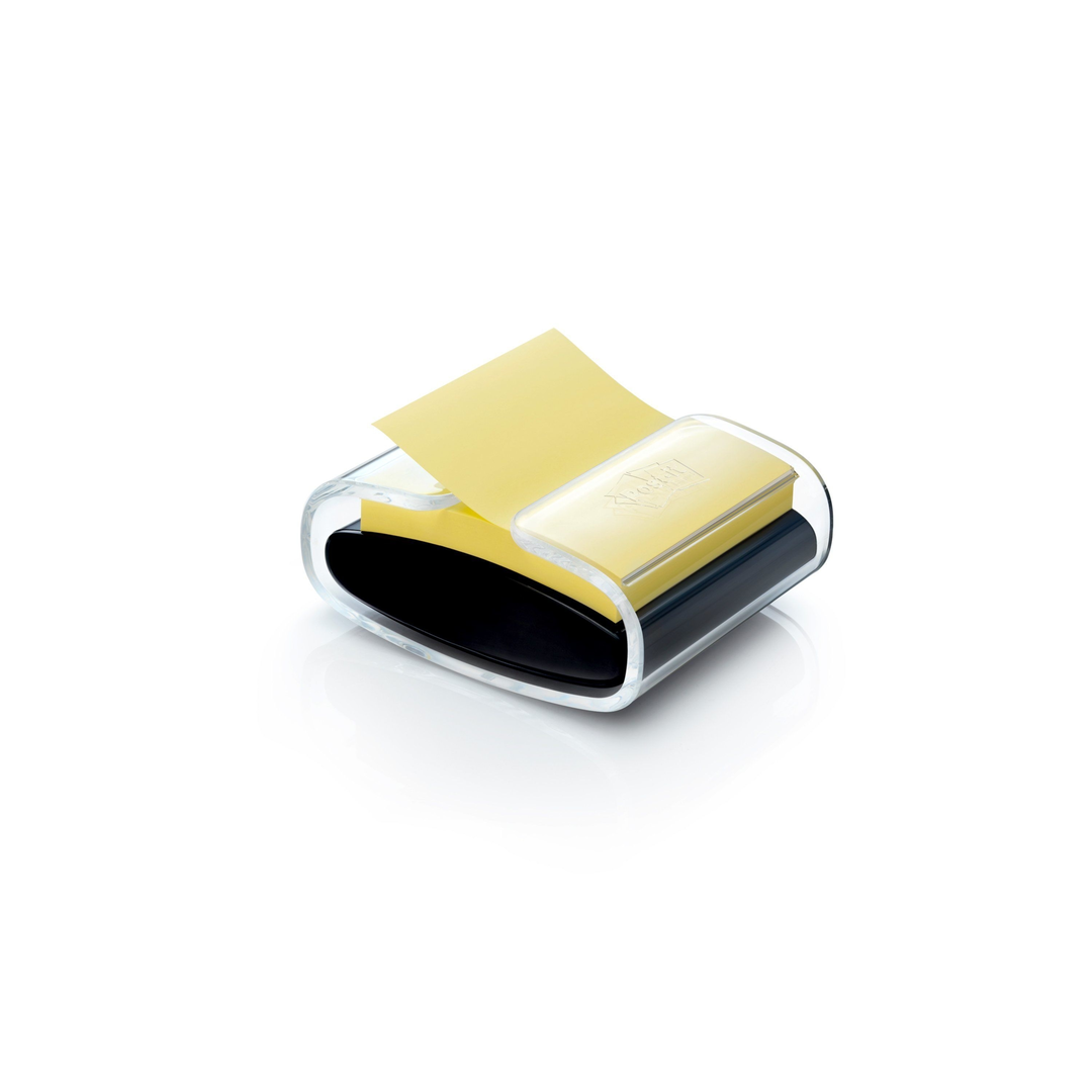 Dispenser for Z-Notes + 1 Z-Notes 76x76 yellow