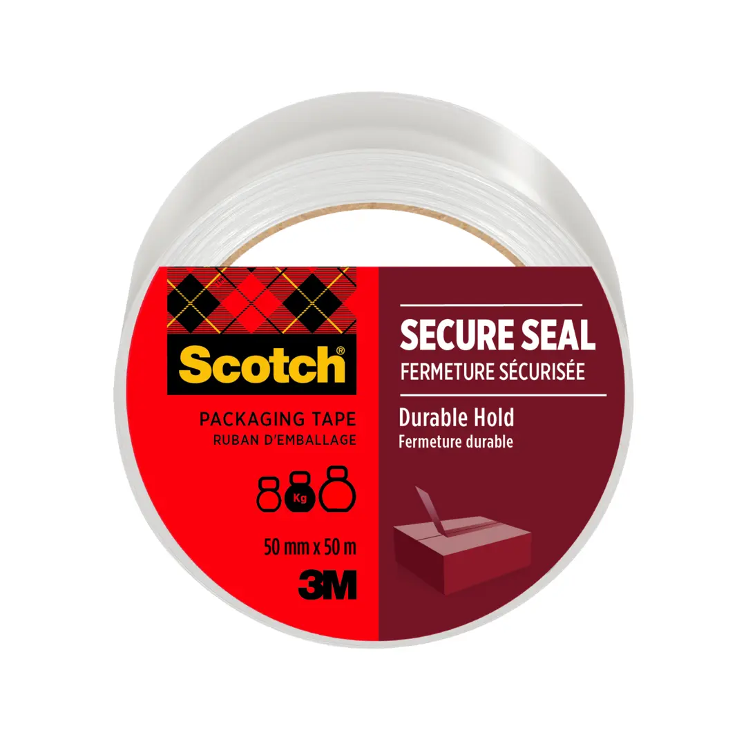 Packtejp Secure 50mmx50m Transp 1 rulle