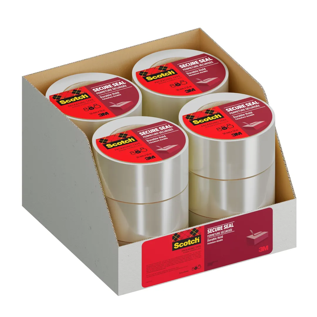 Packtejp Secure 50mmx50m Transp 1 rulle - Bild 2