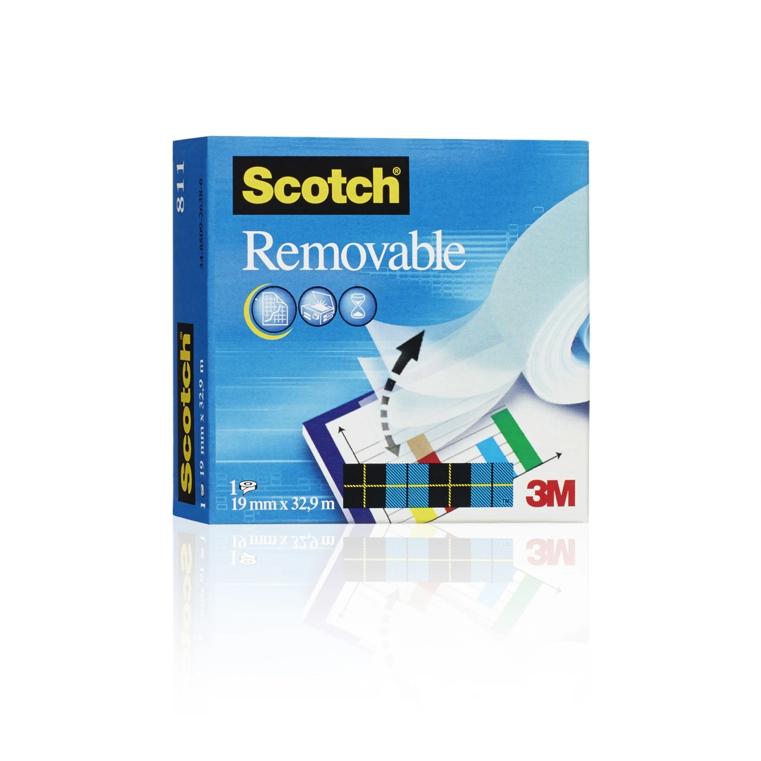 Scotch 811 magic tejp 19mmx3avtagbar - Bild 2