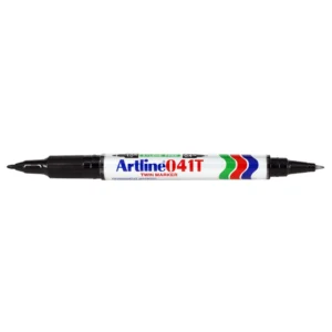 Märkpenna Artline 041T 2-i-1 svart