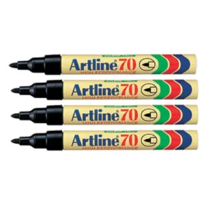 Märkpenna Artline 70 4-pack blister svart