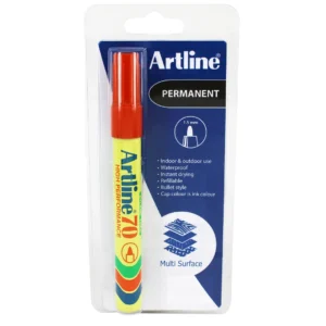 Märkpenna Artline 70 1-blister röd