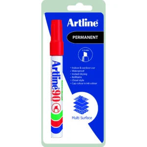 Märkpenna Artline 90 1-blister röd