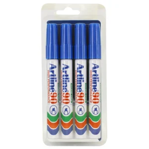 Märkpenna Artline 90 4-pack blister blå