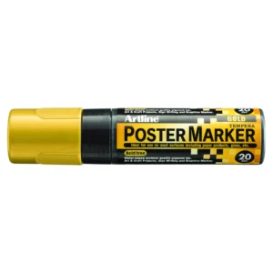 Poster Marker Artline 20 mm guld