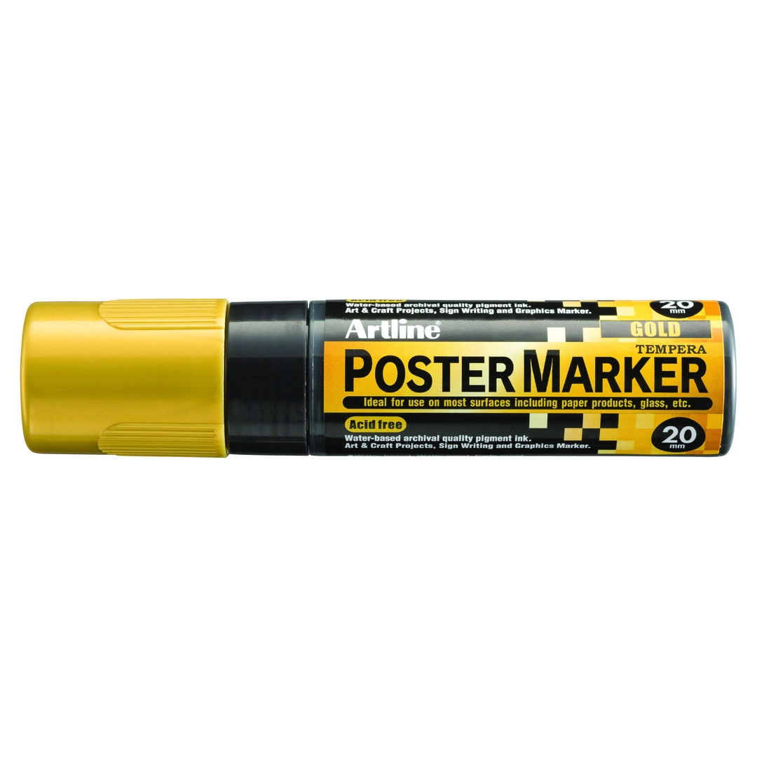 Poster Marker Artline 20 mm guld