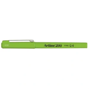 Fineliner Artline 200 Fine 0.4 gulgrön