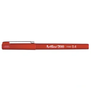 Fineliner Artline 200 Fine 0.4 röd