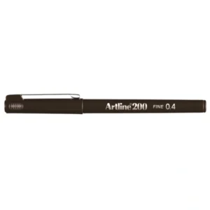 Fineliner Artline 200 Fine 0.4 mörkbrun