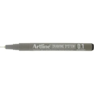 Fineliner Artline Drawing System 0.1 svart