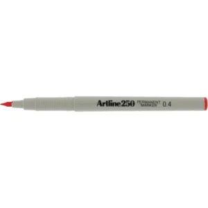 Fineliner Artline 250 Permanent 0.4 röd