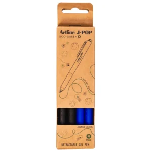 Artline J-POP Gelpenna ECO-GREEN 0.7 2 blå 2 svart (4)