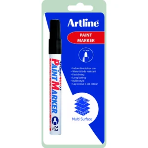 Märkpenna Artline 400XF Paint 1-blister svart