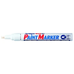 Märkpenna Artline 409XF Paint vit