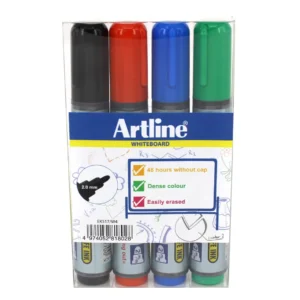 Whiteboardpenna Artline 517 4-pack