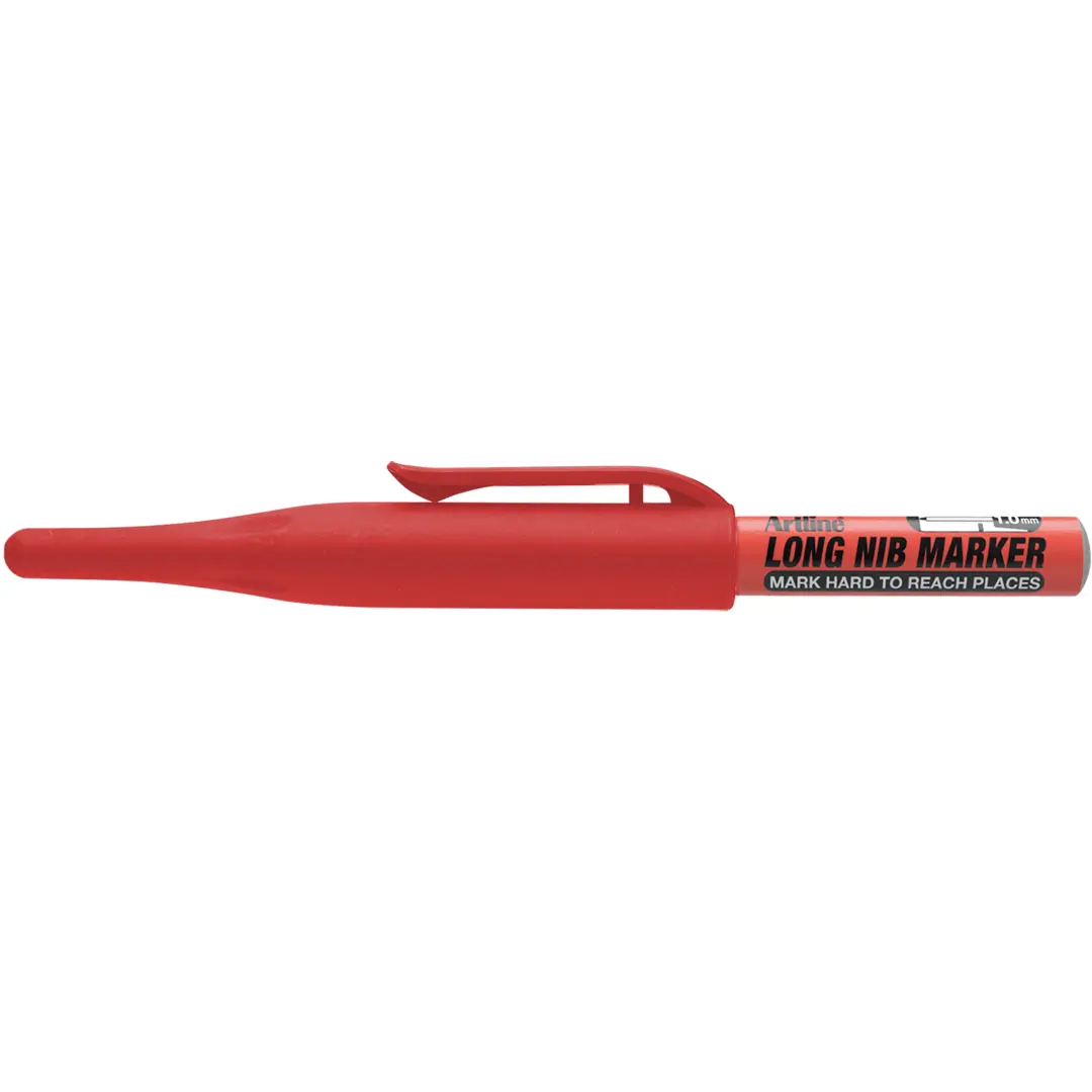 Märkpenna Artline 710 Long Nib röd - Bild 2