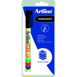 Märkpenna Artline 725 SF 0.4 Svart 1-blister