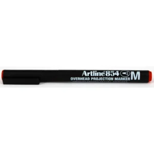 Märkpenna Artline 854 OH M Perm röd