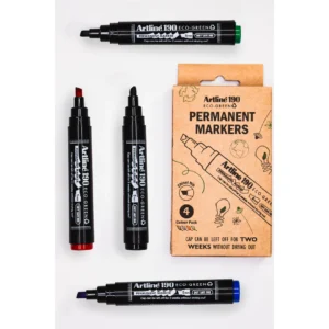 Artline ECO-GREEN 190 2.0-5.0mm Dry Safe assorted (4)