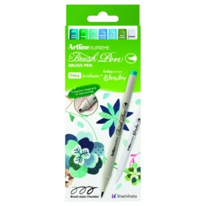 Artline supreme brush pen botanical (7)