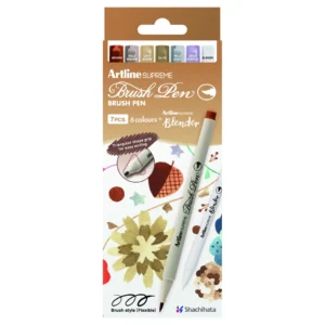 Artline supreme brush pen earth (7)