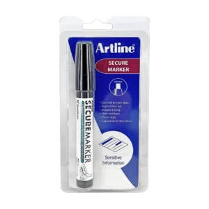 Märkpenna Artline EKSC-4 secure marker blister