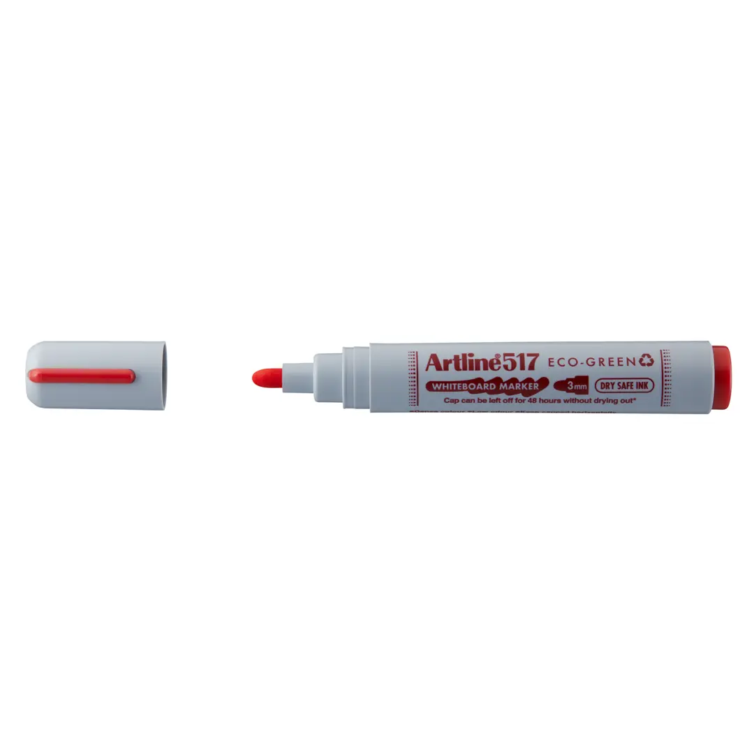 Artline 517 ECO-GREEN Whiteboard 3.0penna röd