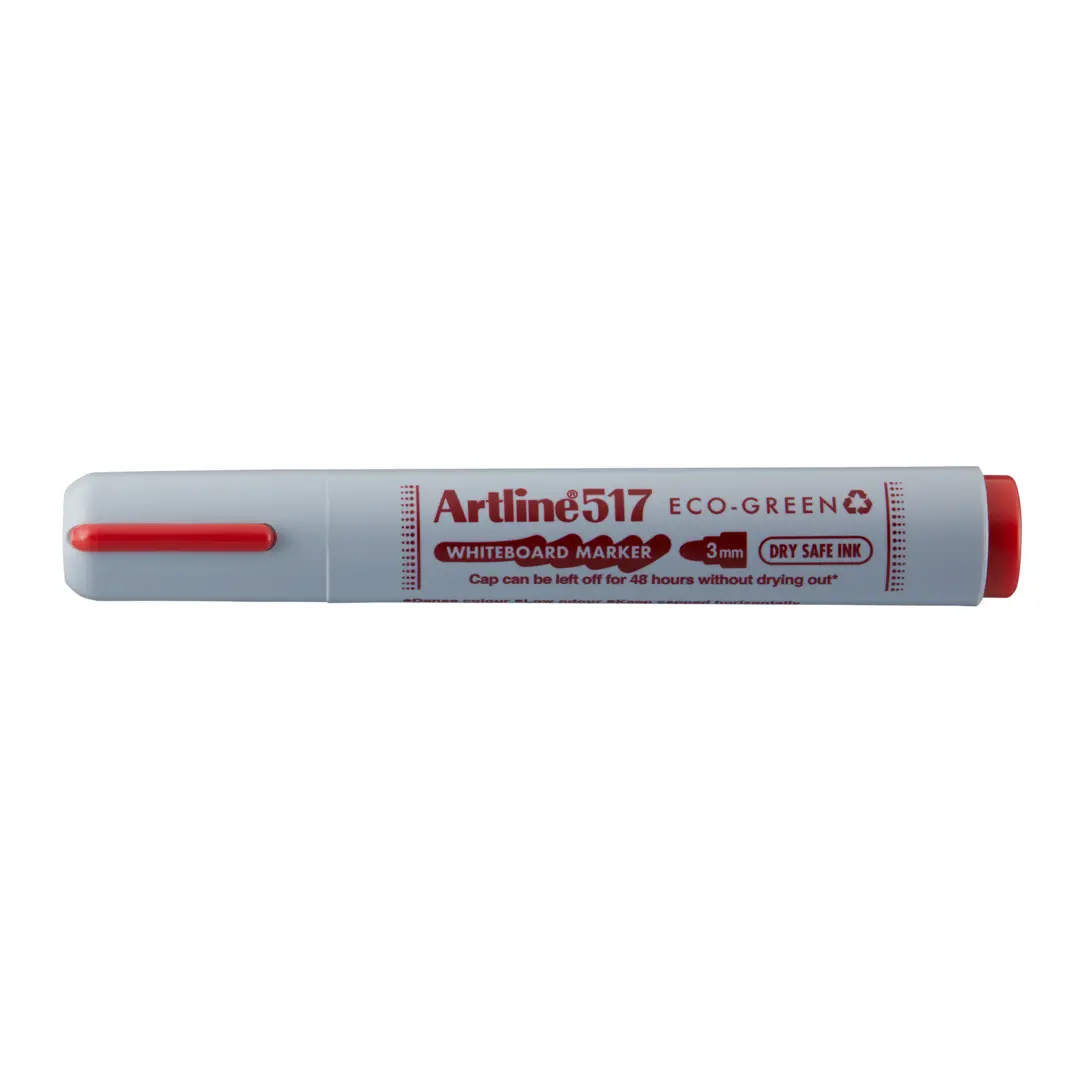 Artline 517 ECO-GREEN Whiteboard 3.0penna röd - Bild 2